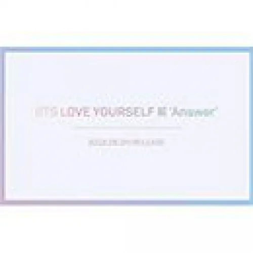 BTS - Love Yourself 結 'Answer' lyrics