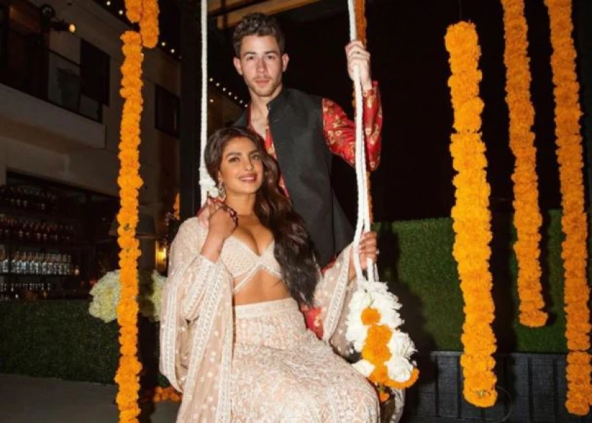 Nick Jonas and Priyanka Chopra celebrate their first Diwali with celeb pals
