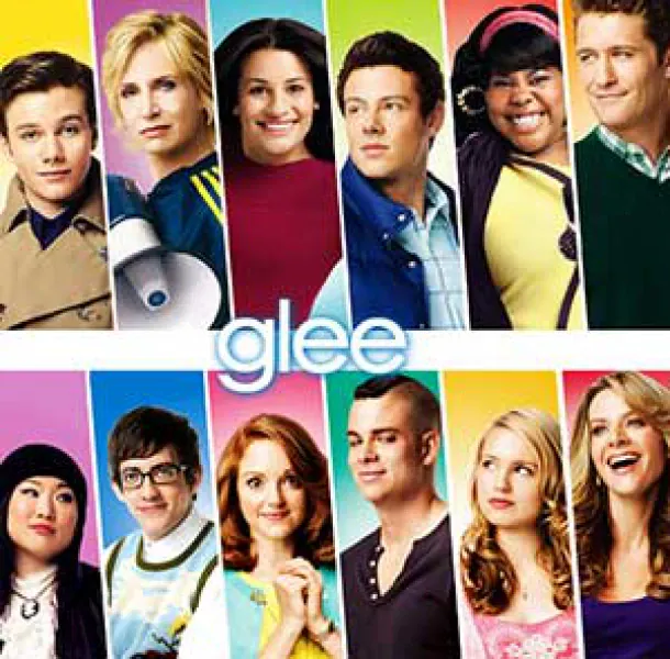 Glee Cast - Happy Days Are Here Are Here Again / Get Happy lyrics